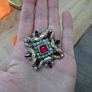 Fun colourful brooch Image 2