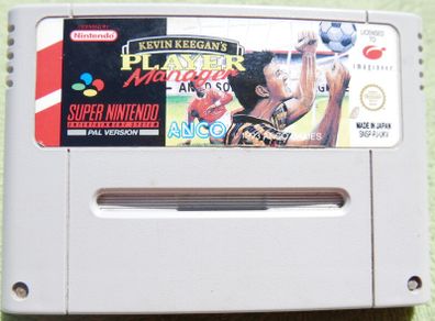 Super Nintendo SNES Kevin Keegan s Player Manager