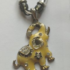 Vintage Necklace with Pendant "Elephant".
