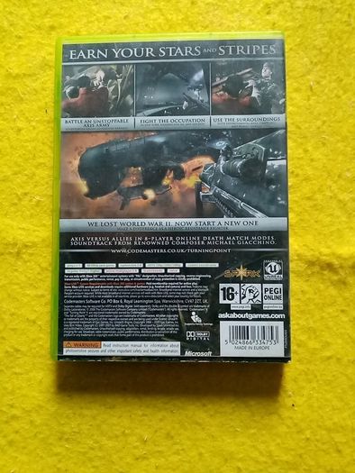 Turning Point Fall of Liberty Xbox 360 games Original