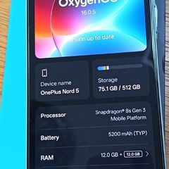 Oneplus Nord 5 12gb/512gb