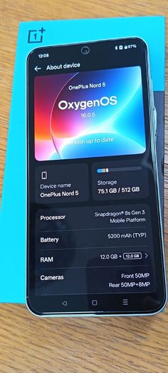 OnePlus Nord 5 12GB/512GB 80W Charger