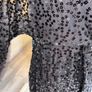 Stunning Boohoo Black Sequin Midi Dress Size: UK 10 / EU 38 Image 7