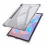Samsung Galaxy Tab S7 Plus Clear Transparent Soft TPU Back Cover - New Image 2