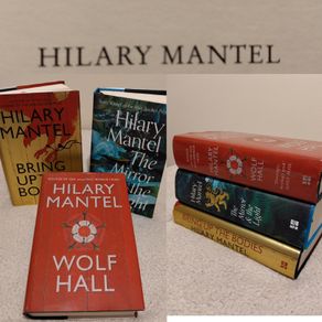 Hilary Mantel's Wolf Hall trilogy HARDBACK BOOKS