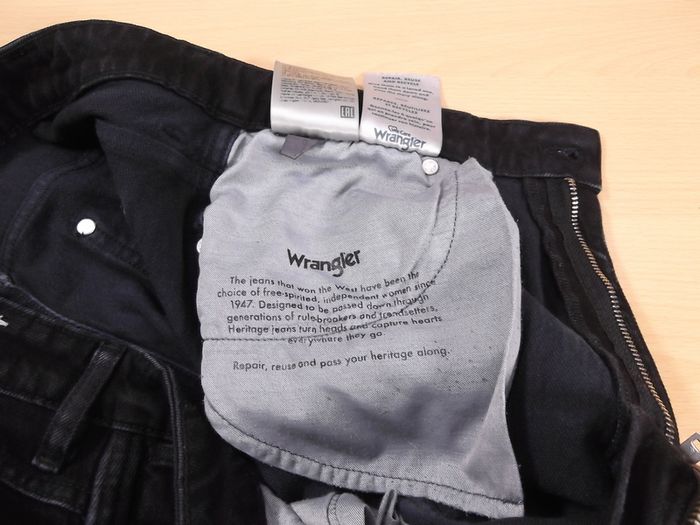 Wrangler Wild West Black Jeans W31 L24