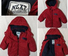 Next Waterproof Fleece lined Warm Hooded Jacket