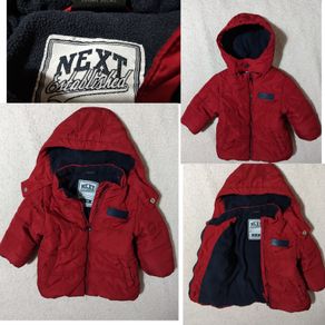 Next Waterproof Fleece lined Warm Hooded Jacket