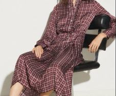 Sandro Thina ruffle dress Size 10/12