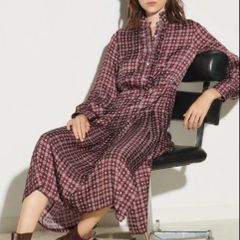 Sandro Thina ruffle dress Size 10/12