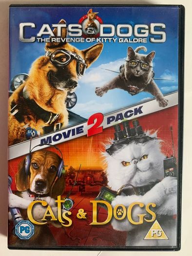 Cats & Dogs 2 Movie Boxset [2xMovie DVD]