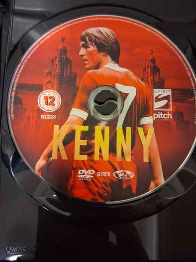 Kenny Dalglish DVD. Kenny. Official DVD Of King Kennys Career At Liverpool FC.  Collect In Dublin Or Receive Via Post.
