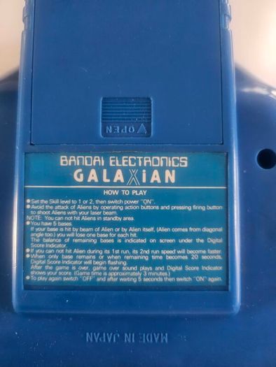 Vintage Electronics Galaxian Retro Shooter Arcade Game