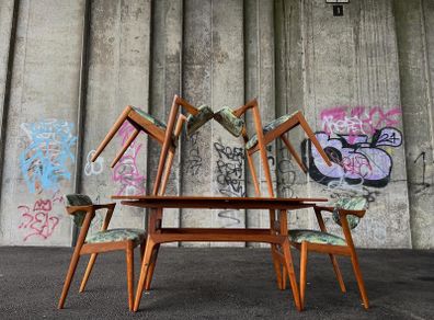 mid century dining danish vintage retro teak