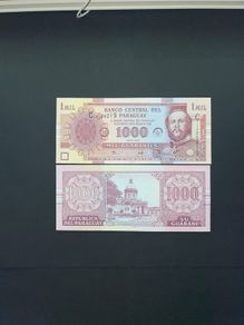 Paraguay. 1,000. Guaranies  1995 . Pick 207c.  ( Uncirculated )