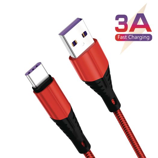 1/2/3 Meters USB-C Charging Lead For Samsung S9 S10+ S20+ Type C Charging Fast Charger Phone Cable Samsung