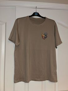 Tanned coloured T Shirt size Large Brand New