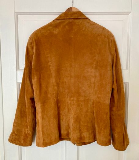 Ladies Suede Leather Jacket