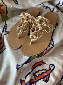 Leather Flat Thongs