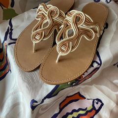 Leather Flat Thongs