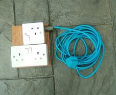 2.  Sockets. On.  5. Meter.  Lead