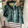 puffer jacket feather & down juicy couture hooded jacket medium Image 2