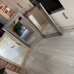 3 large Mirrors