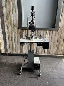 Optician equipment , A Topcon medical Slip Lamp.