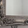 Vintage large champagne/silver mirror Image 3