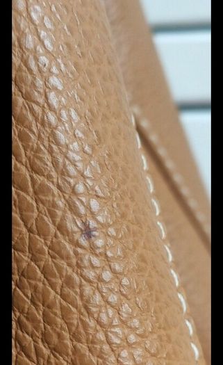 Reversible Genuine Pebbled Leather & Suede Tote / Sack Bag