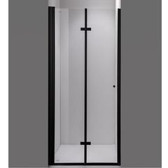 Shower door folding SH01B black 900mm
