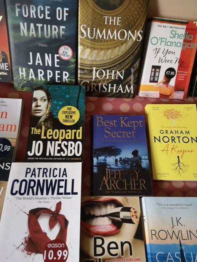 Various Novel Books X5 Mix & Match