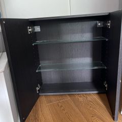Ikea bathroom cabinet- generous storage