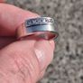 Channel Set Sterling Silver Ring Image 4