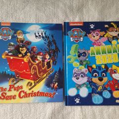 BOOK Paw Patrol: The Pups Save Christmas! + Free Paw Patrol Annual 2020 (used 50%)