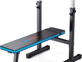 Adjustable Weight Bench with Dip Station Folding Heavy Duty Weight Lifting Bench Home Training Gym Multiuse Workout Bench