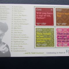 Ireland 2020.Father Ted, Mini Sheet stamps.MNH