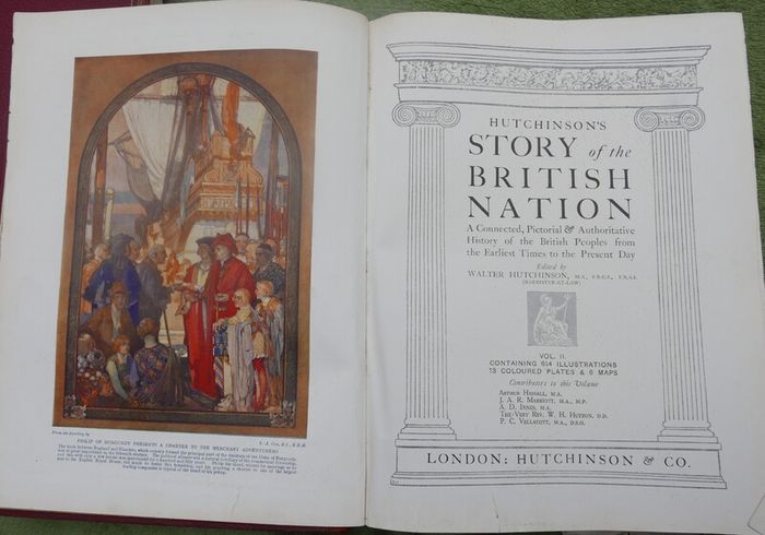 Hutchinson Story of the British Nation Vol I II III