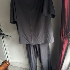 Shein grey plus size set size 1XL UK20 EU48 Free post