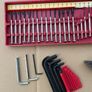 NEW 8 piece open ended spanner set & precision tools, Allen keys, pliers Image 5