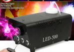 500W RGB LED Wireless Fog Machine DJ Disco Club Stage Fogger Remote