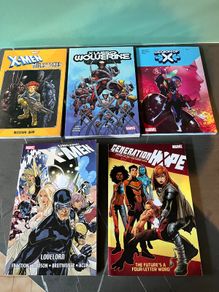 X-men/Wolverine/X-force comics and graphic novels - All like new