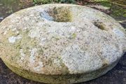 Antique stone Quern in Limestone.