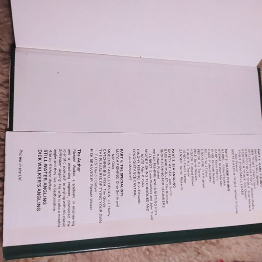 The Shell Book of Angling/Richard Walker