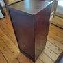 Wooden filing cabinet - mahogany style Image 4