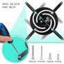 Projector Mount Stand for Ceiling or Wall Bracket PB01XB | 10kg Capacity | Universal Adjustable Clamp | Tile Swivel Rotate | Black (FREE POSTAGE) Image 3