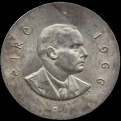 padraig Pearse 10 shilling coin