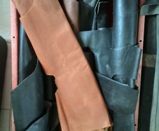Leather for craftwork