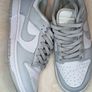Nike Dunk Low Grey White UK 8 EU 42.5 Image 6