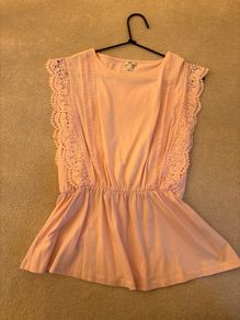 Pink River Island Size 8 Top